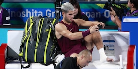 Alcaraz non si allena a Tokyo: le condizioni della caviglia prima della sfida con Bergs