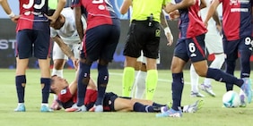 Infortunio Belotti, lesione del crociato: il Cagliari lo perde per mesi. Il comunicato ufficiale