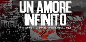 ‘Un Amore Infinito’: via alla campagna abbonamenti dell’Autosped BCC Derthona