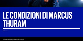 Inter, infortunio muscolare per Thuram