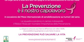 La Lega B scende in campo con Komen Italia per la prevenzione