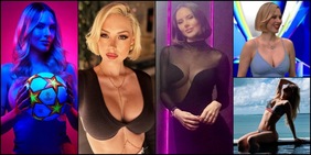 Miroslava show, la faccia della Champions dal Messico fa impazzire tutti