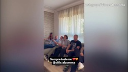 Roma, Candela non si perde la gara con la Fiorentina: eccolo davanti alla tv con amici