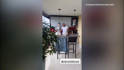 Materazzi fa visita a un vecchio amico