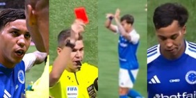 Kaio Jorge, furia in Brasile: rosso e gestaccio all'arbitro, poi il messaggio social