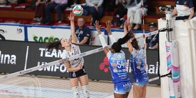 L’Igor Gorgonzola Novara si aggiudica il primo derby con la Reale Mutua Fenera Chieri ’76