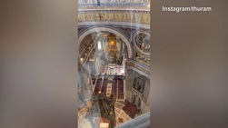 Thuram a Roma si gode le bellezze della capitale