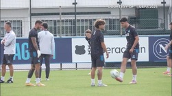 Napoli, ultimo allenamento prima di volare in Olanda