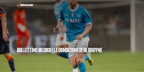 Napoli, che botta: De Bruyne out 3-4 mesi