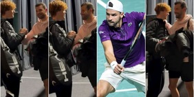 Dimitrov e Sinner, incontro a Parigi: l'abbraccio dopo Wimbledon e la gioia