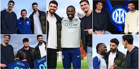 Il rientro di Thuram e la visita dei campioni del volley: l'Inter si allena così