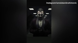 Versione Halloween per Ibra: che paura!