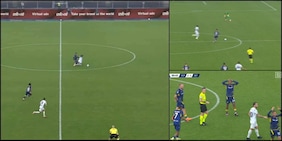 Bisseck abbatte Giovane da ultimo uomo: per Doveri è solo giallo, il Verona impazzisce