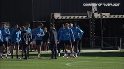 Champions League: Atalanta, i nerazzurri si allenano prima della partenza per Marsiglia