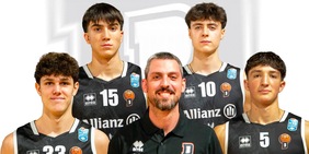 Derthona Basketball Lab: il Responsabile Tecnico e 4 atleti del settore giovanile domani a Massa