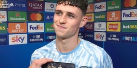 Foden come Del Piero, tutta l'emozione in diretta tv: "Wow, che onore!"