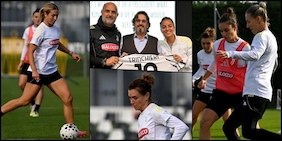 La Juventus Women prepara la sfida al Milan: coach Trinchieri ospite speciale a Vinovo