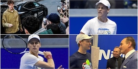 Sinner, bagno di folla a Torino: il primo allenamento è andato così