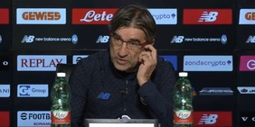 Juric e Atalanta-Sassuolo: "Dobbiamo vincere, non possiamo più rallentare". Su Lookman...