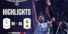 Acqua S.Bernardo Cantù - Apu Old Wild West Udine | PokerstarsNews Highlights Serie A Unipol 2025/2026