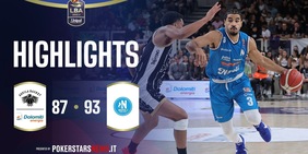 Dolomiti Energia Trentino - Napoli Basketball | PokerstarsNews Highlights Serie A Unipol 2025/2026