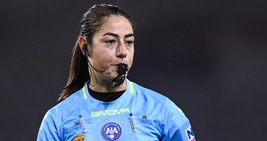 Ferrieri Caputi, la prima donna ad arbitrare in Serie A: "Ho sbagliato meno degli uomini"