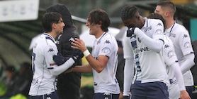 L'Entella frena il Palermo, tris Empoli ad Avellino. Bene il Venezia