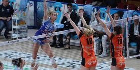 Novara supera Macerata in tre set