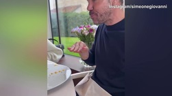 Giovanni Simeone e Diego insieme, le immagini diffuse sui social dall'attaccante del Torino