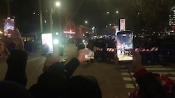 Milan-Lazio, il pullman rossonero giunge a San Siro