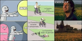 Fiorentina, centenario...in Serie B: il web non perdona e infierisce sull'incubo viola