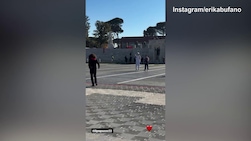 Milano-Cortina 2026, commovente passaggio della fiamma olimpica da Tamberi a Polonara