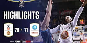 Apu Old Wild West Udine - Guerri Napoli | PokerstarsNews Highlights Serie A Unipol 2025/2026