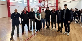 Finalmente il primo campo da basket ad Alba: inaugurata questa mattina la nuova palestra