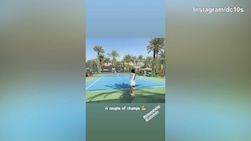 Sinner-Halep, allenamento congiunto a Dubai