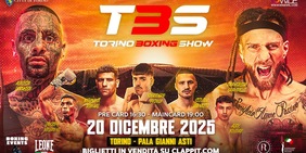 Cresce l’attesa per la prima edizione del Torino Boxing Show, in programma al Pala Asti sabato 20 dicembre