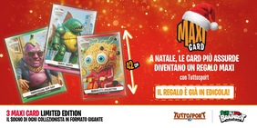 Le Maxi Card “Skifidol Italian Brainrot” per la prima volta in edicola solo con Tuttosport