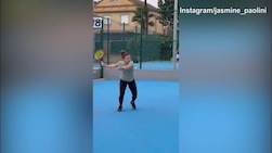 Tennis, Jasmine Paolini torna ad allenarsi in vista della ripresa