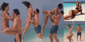 Federica Nargi sirenetta alle Maldive: Matri sbaglia la presa ma poi...