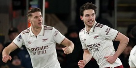 L'Arsenal è una macchina perfetta, doppietta di Rice e risposta all'Aston Villa: di nuovo a +6