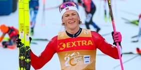 Klaebo e Diggins, le leggende non tradiscono: Tour de Ski senza storia