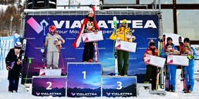 Neve protagonista a Sestriere nel Gigante di Coppa Europa