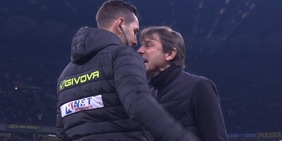 Conte espulso, furia a San Siro contro Doveri e il VAR: la frase urlata in faccia dopo il rigore