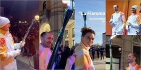 Fiamma Olimpica, da Chiellini a Bagnaia e Girelli: tappa speciale e tedofori d'eccezione a Torino