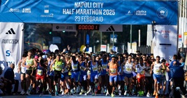 Coelmo Napoli City Half Marathon da record con 10mila partecipanti