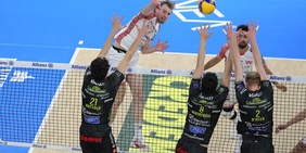 Milano domina la sfida con Civitanova