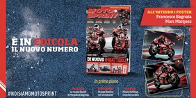 Non perdere Motosprint n.4: il poster della nuova Ducati MotoGP