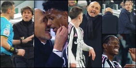 "Non lo volete vedere?", lamento Conte e Spalletti pizzica: "Prendi decisioni!": l'altra Juve-Napoli
