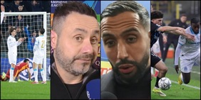 "Una me**a. Vergogna", "Zitti tutti": Marsiglia umiliato, Benatia e De Zerbi spietati