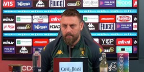 "Conte tosto ma ti tratta da giocatore forte, un allenatore fuoriclasse": De Rossi apre Genoa-Napoli